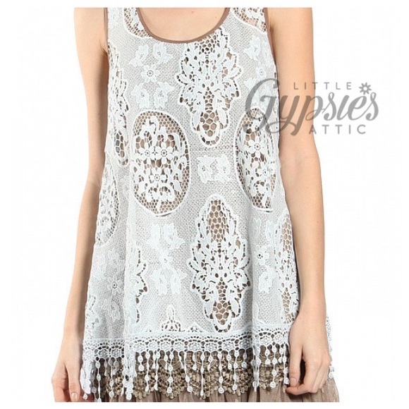 Ryu Layer Everything Crochet Top - Picture 7 of 16